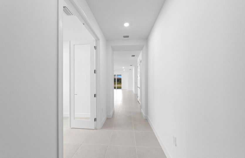 Welcoming and open foyer