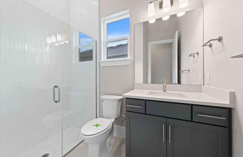 Secondary bathroom