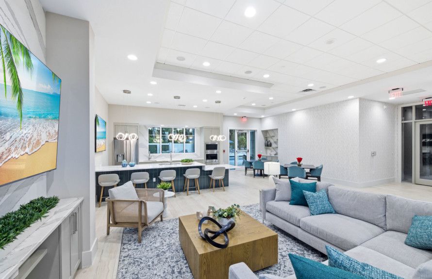 Modern Clubhouse Living
