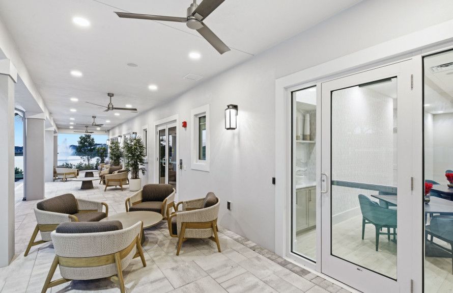 Clubhouse Poolside Veranda