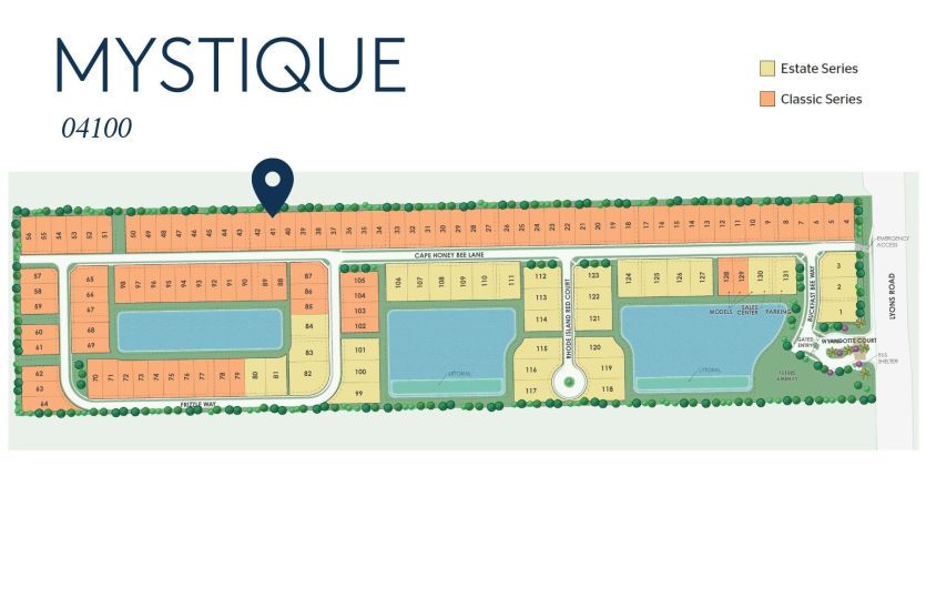 Mystique Homesite 04100 Floor Plan