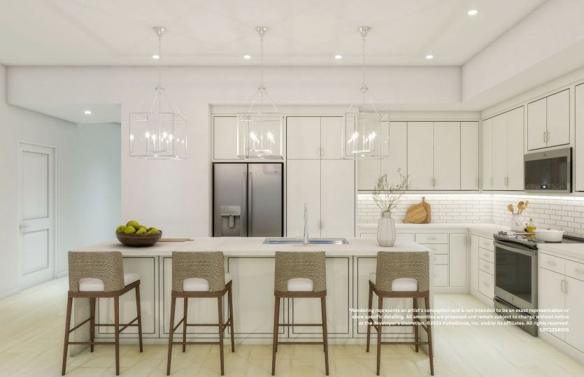 Coastal-Inspired Kitchen