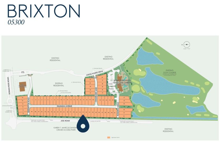 Brixton Homesite 05300 Map