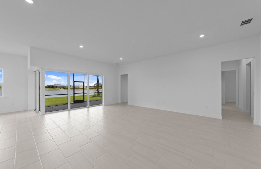 Gathering space with natural lighting