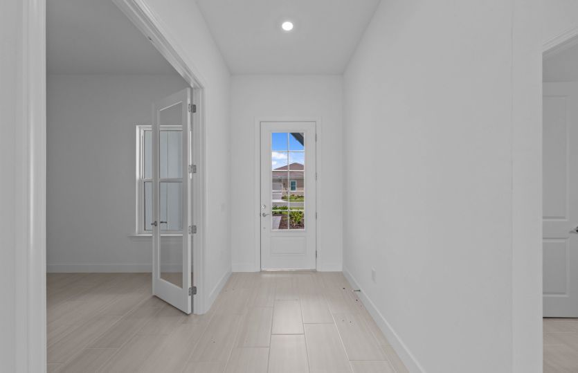 Inviting foyer