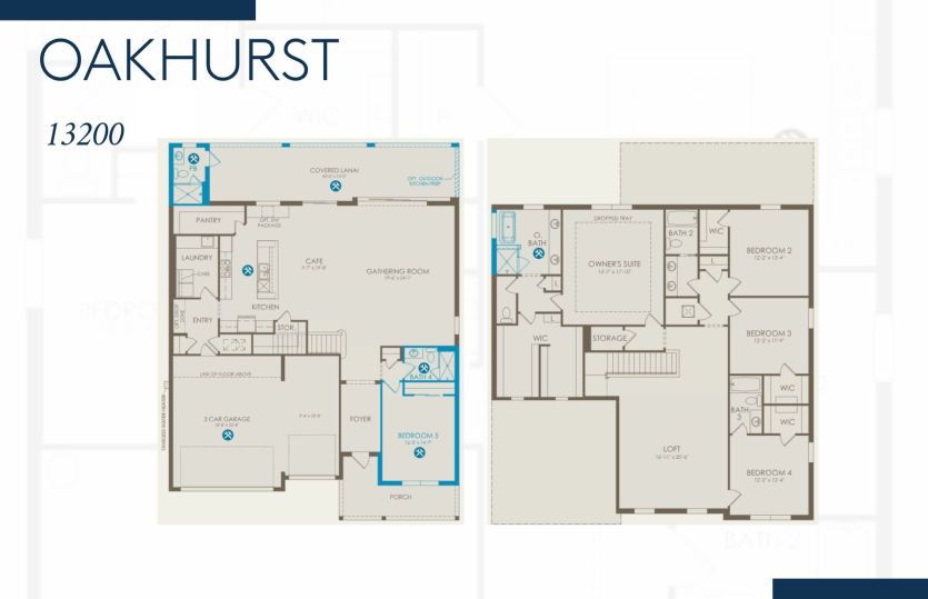 Oakhurst Homesite 13200 Floor Plan