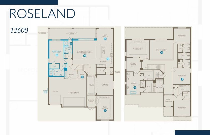 Roseland Homesite 12600 Floor Plan