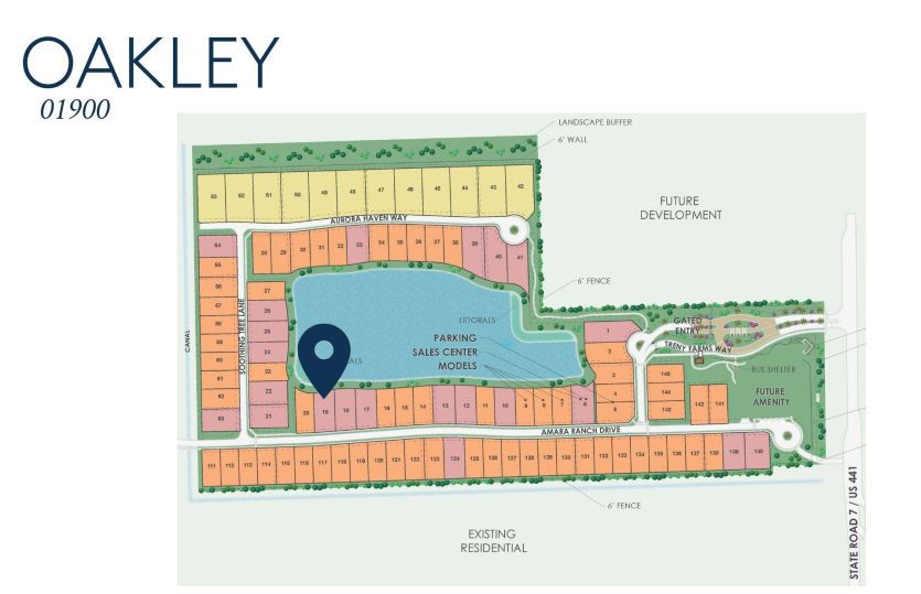Oakley Homesite 01900 Map
