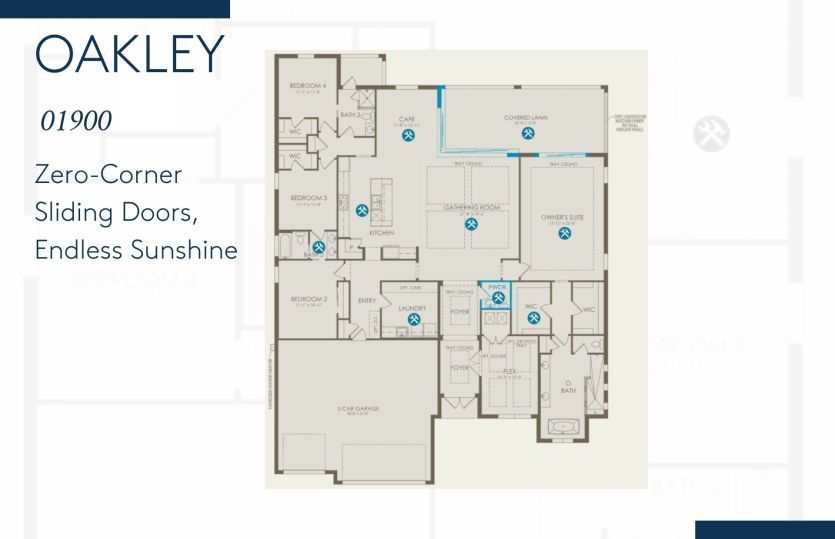 Oakley Homesite 01900 Floor Plan