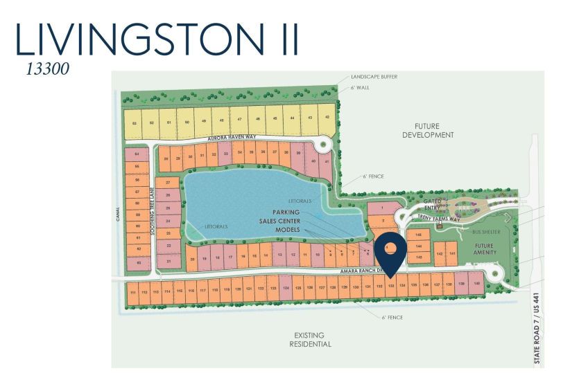 Livingston II Homesite 13300 Map