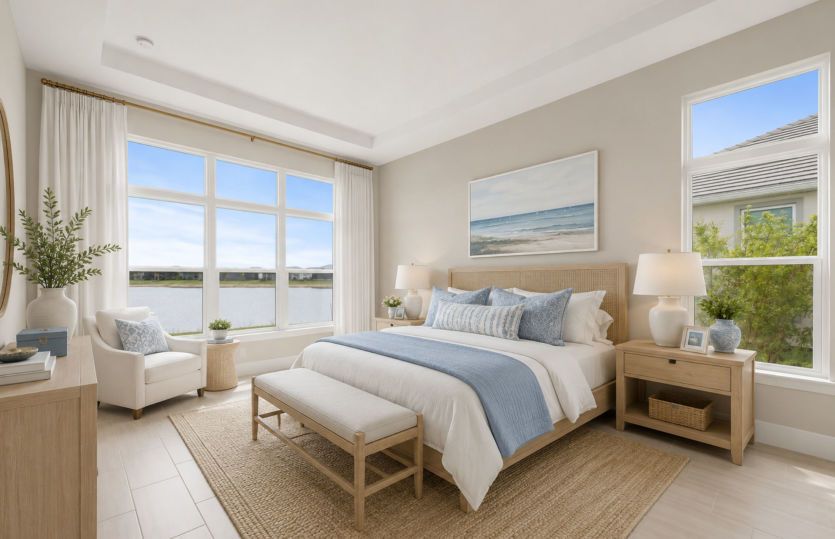 Owner's suite | Virtually staged for illustrative purposes