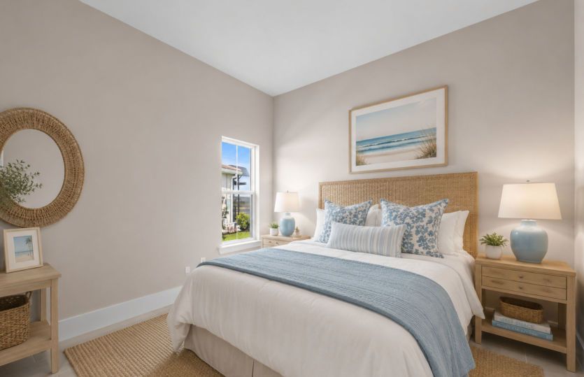 Bedroom | Virtually staged for illustrative purposes