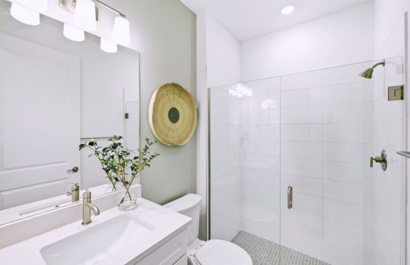 Secondary bathroom