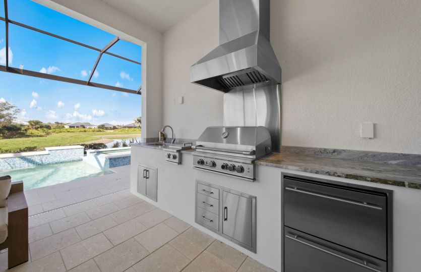 Outdoor kitchen