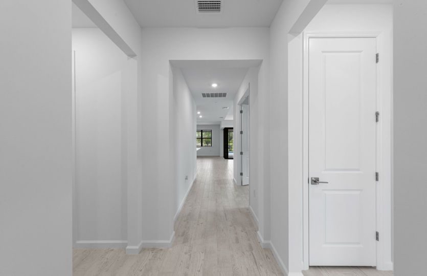 Inviting foyer