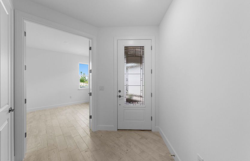 Inviting foyer