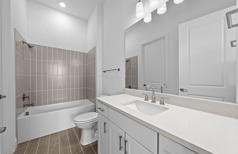 Secondary bathroom