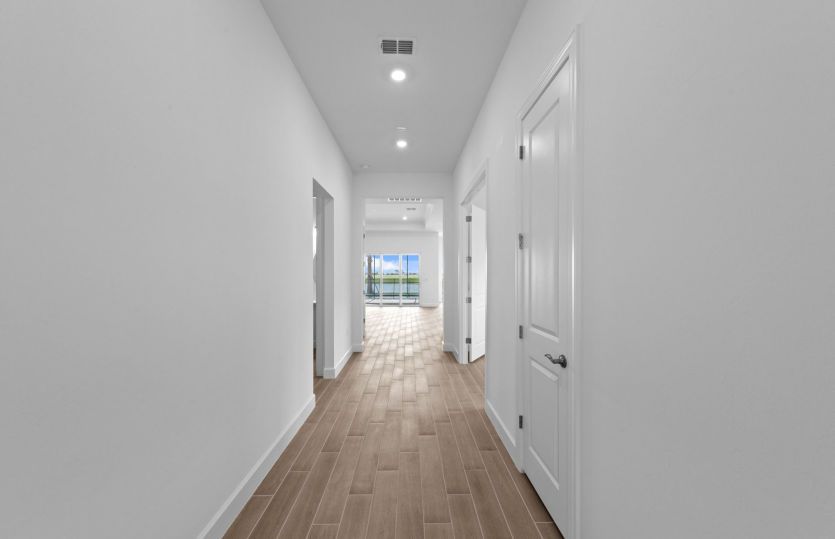 Inviting foyer