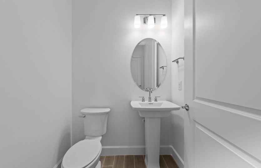 Powder bathroom