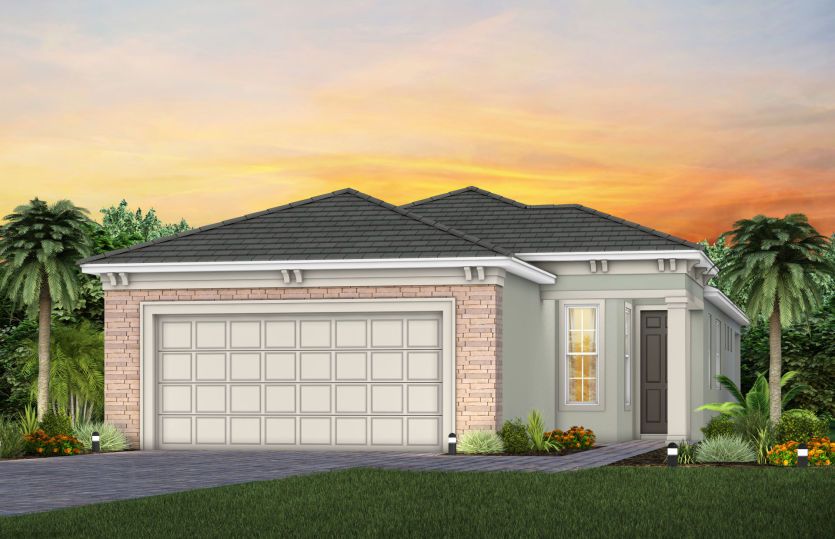 Exterior FM3 with optional stone