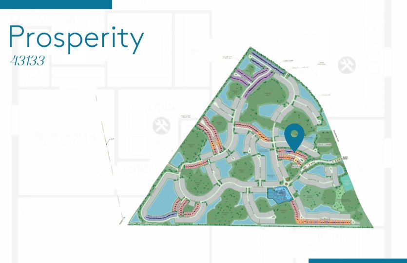 Location within Talon Preserve