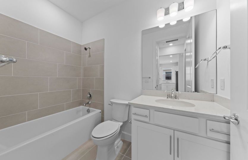 Secondary bathroom