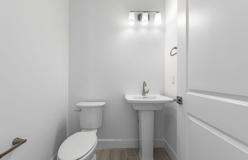 Powder bathroom