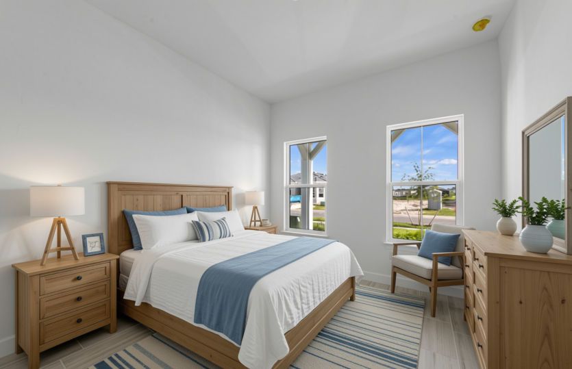 Second bedroom | Virtually Staged for Illustrative Purposes