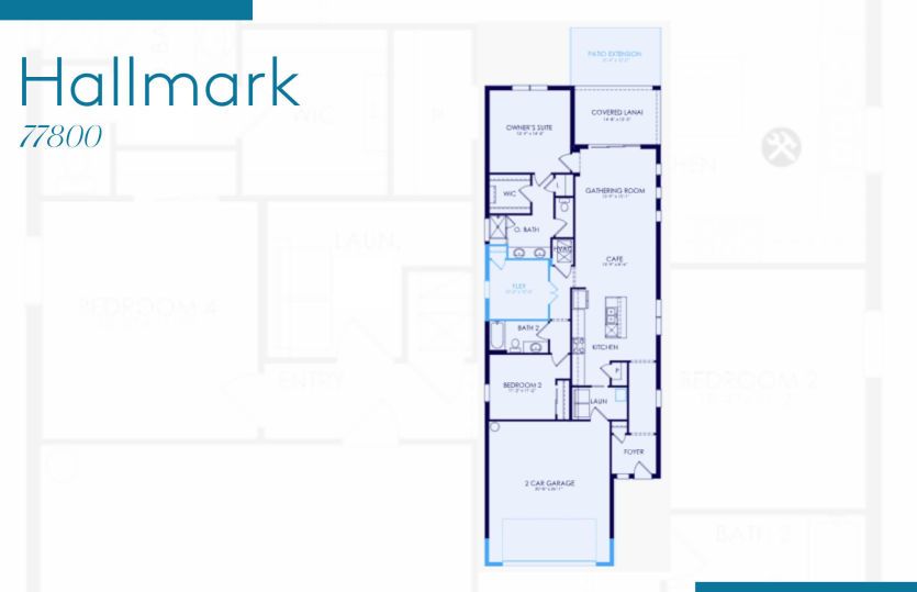 Floor plan of this home