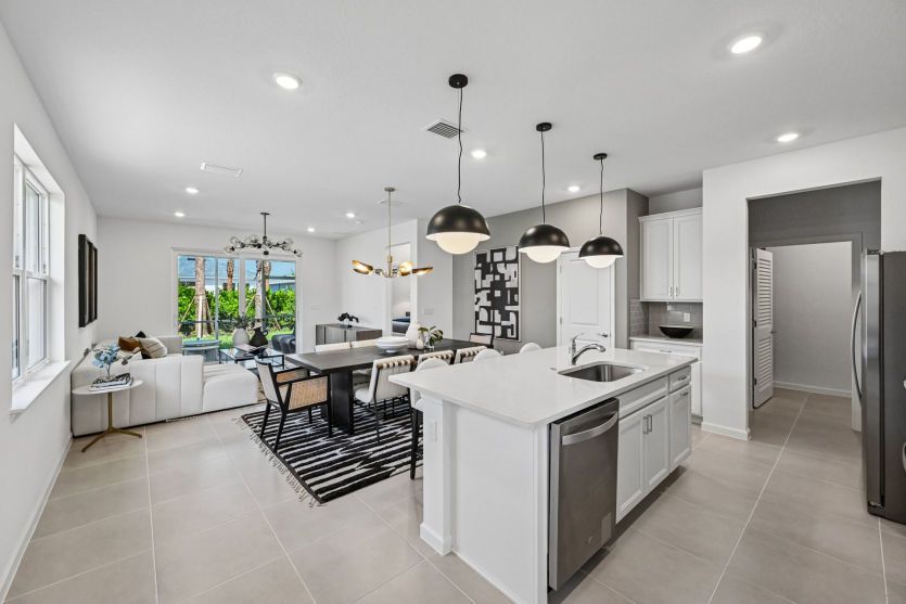 Designer Kitchen with Island