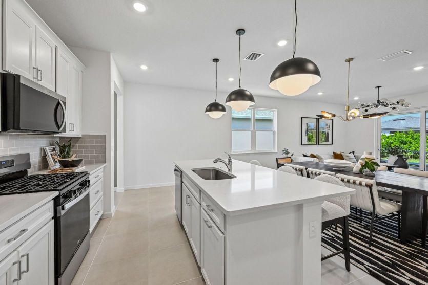 Sleek Finishes, Gourmet-Ready Space