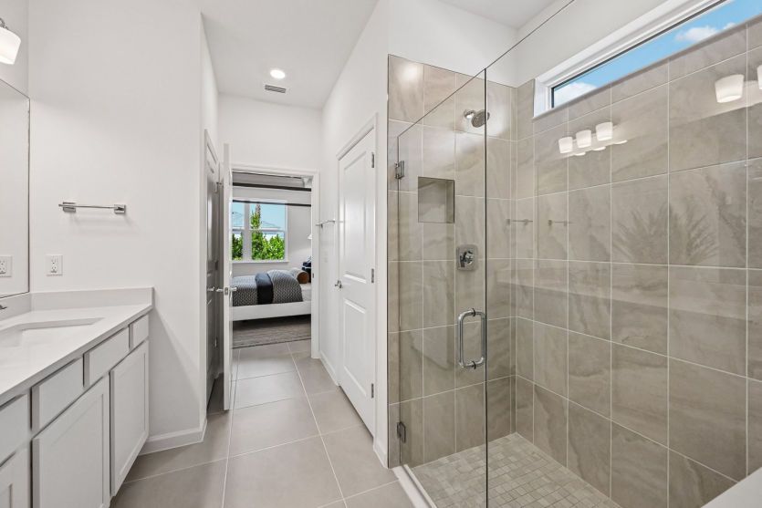 Owner's Bath with Walk-In Shower