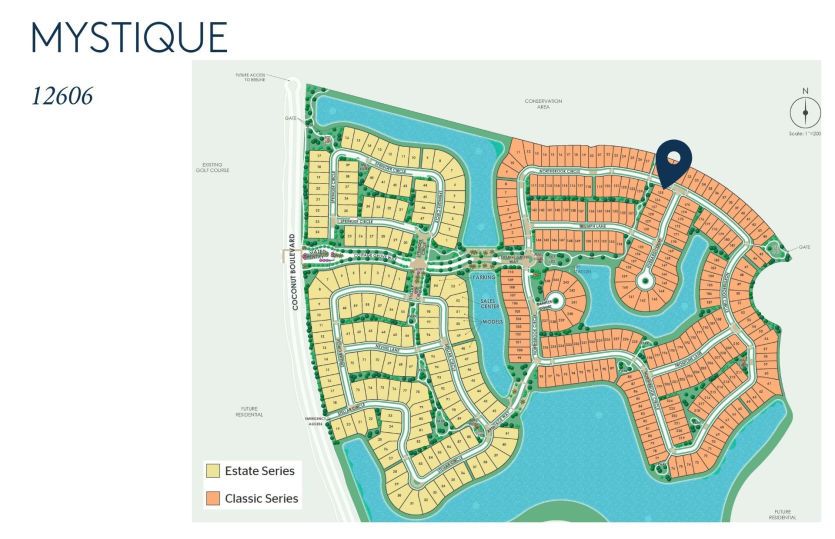 Mystique Homesite 12606 Map