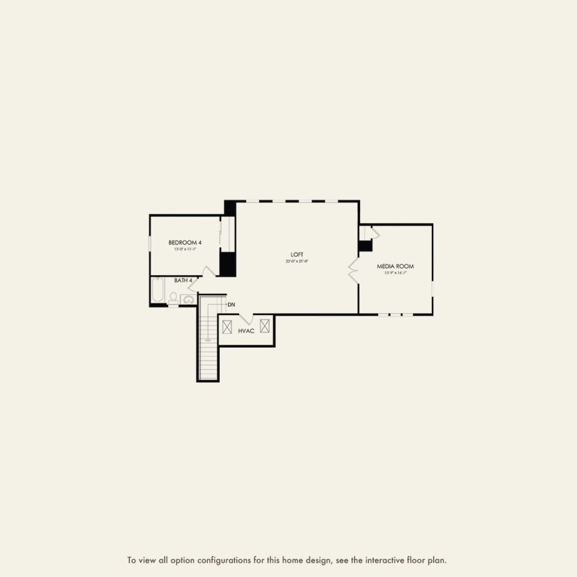 Second Floor 4 br / 4.5 ba