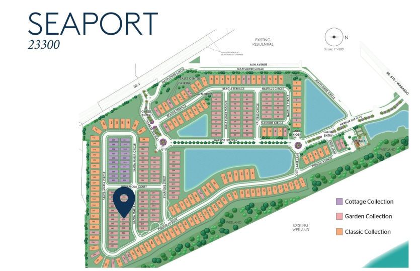 Seaport Homesite 23300 Map
