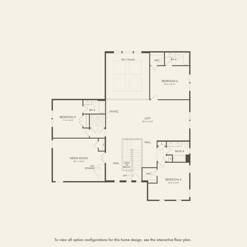 Second Floor 5 br / 5.5 ba