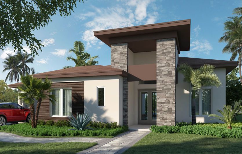 Antigua Exterior Rendering