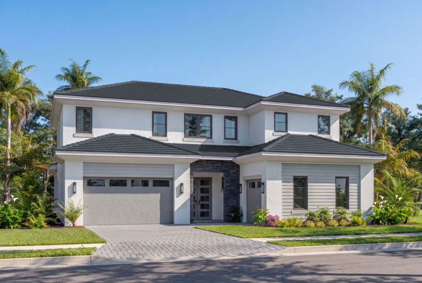 Sanibel Exterior Rendering | Subject to Change