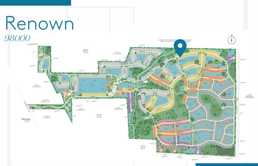 Location within BeachWalk