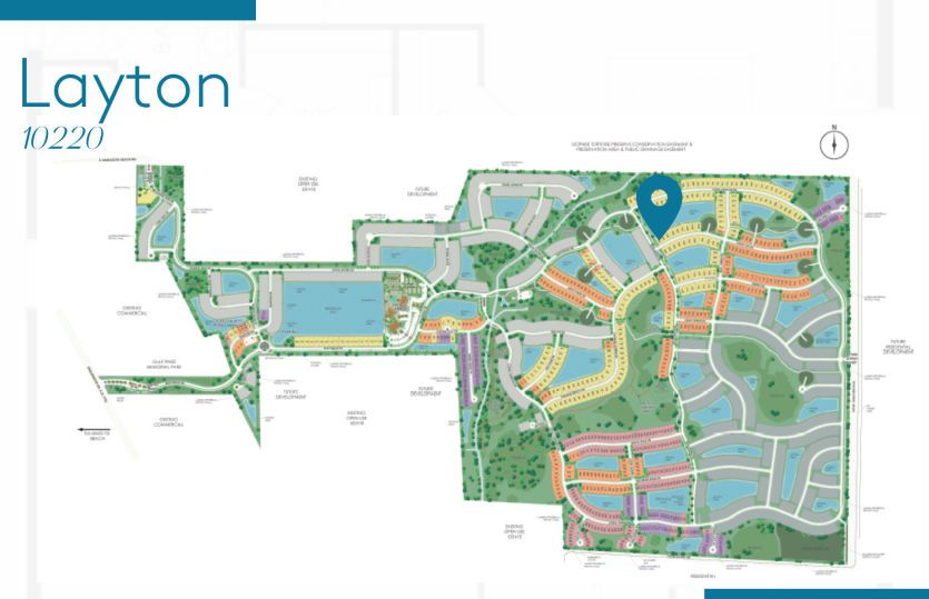 Location within BeachWalk