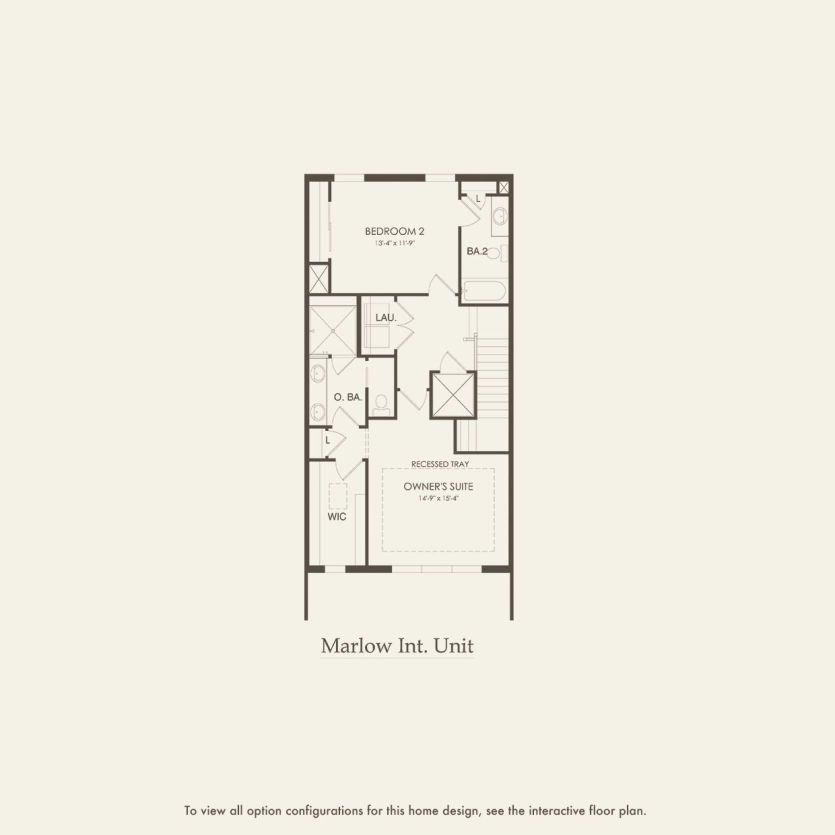 Third Floor 3 br / 3.5 ba