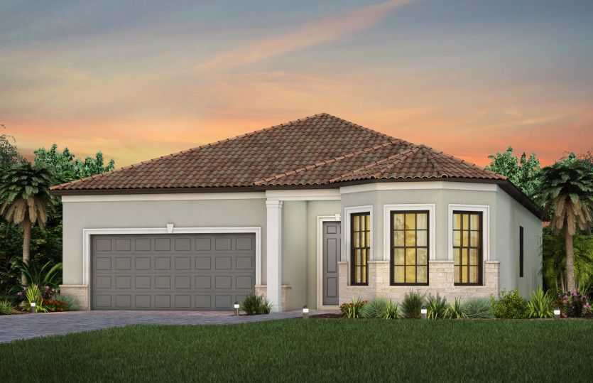 Exterior FM2 with optional stone