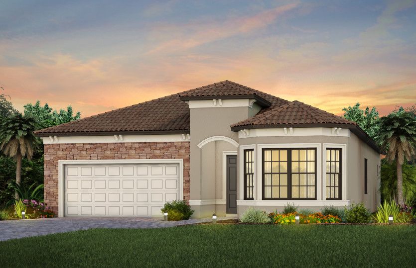 Exterior FM3 with optional stone