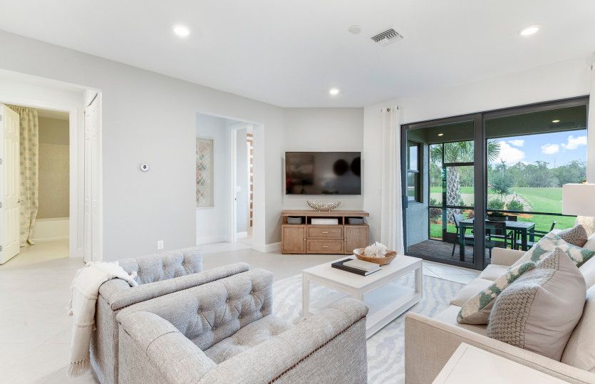 Sliding Glass Doors off Gathering Room