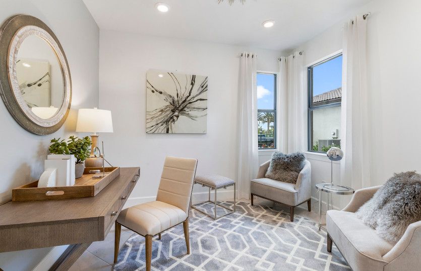 Flex Room or optional Den with french doors, perfect space for a home office