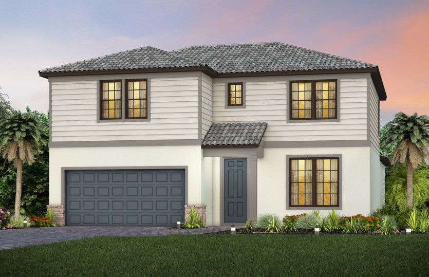 Exterior FM1 with stone