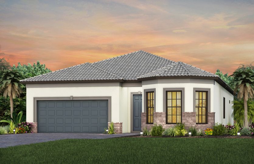 Exterior FM2 with stone