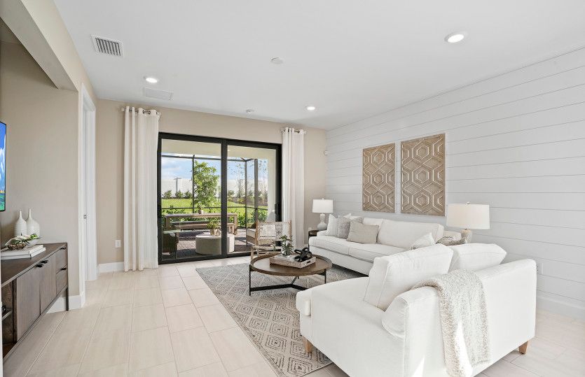 Spacious gathering room perfect for entertaining