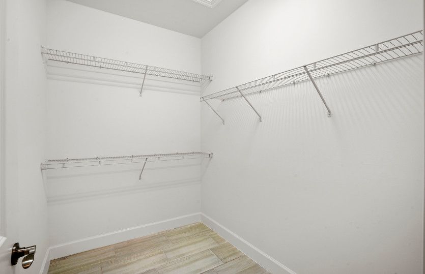 Large walk-in closet