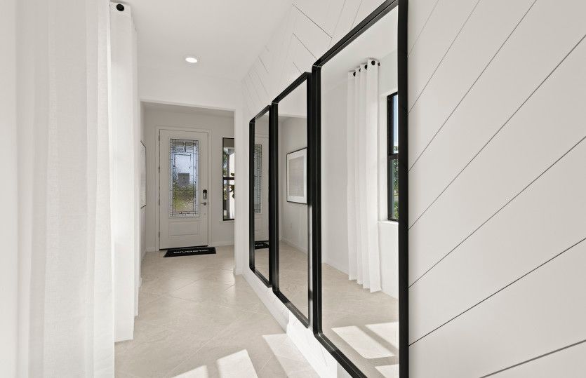 Foyer with great natural light